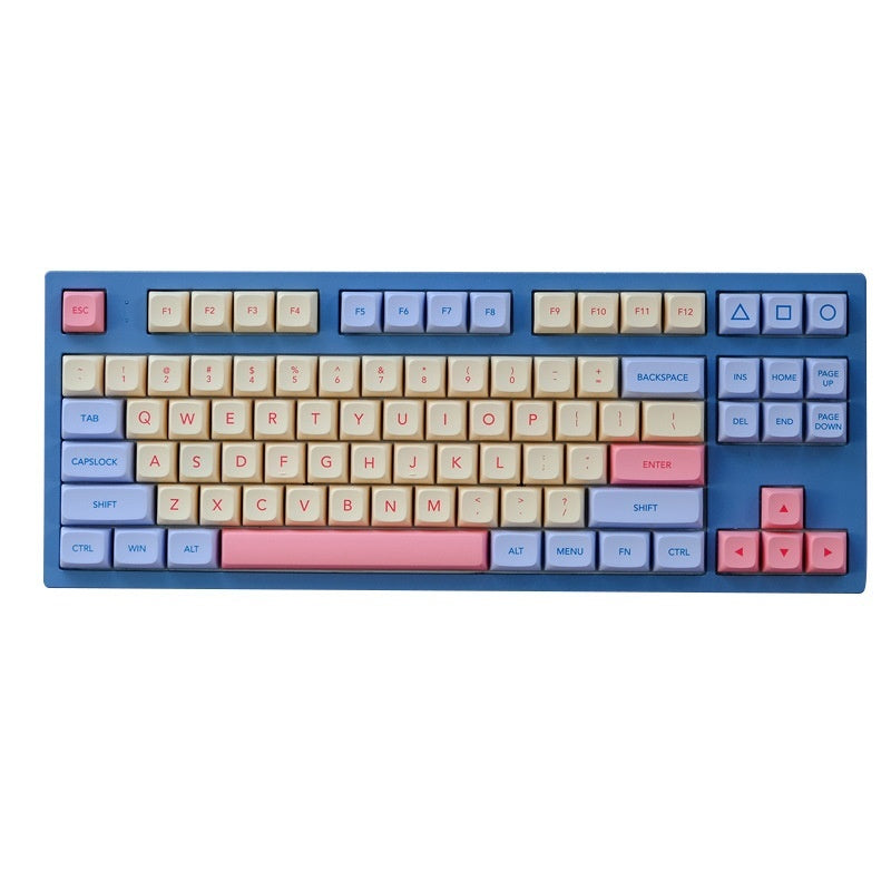 Cute Personalized Cotton Candy Keycaps