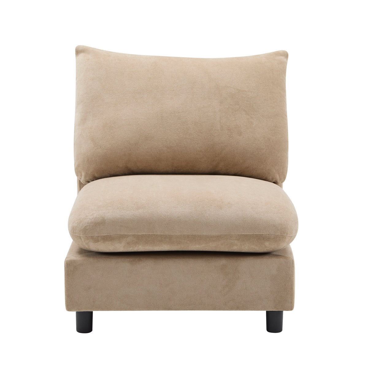 99 in. Oversize 5-Piece L Shaped Modular Sectional Sofa