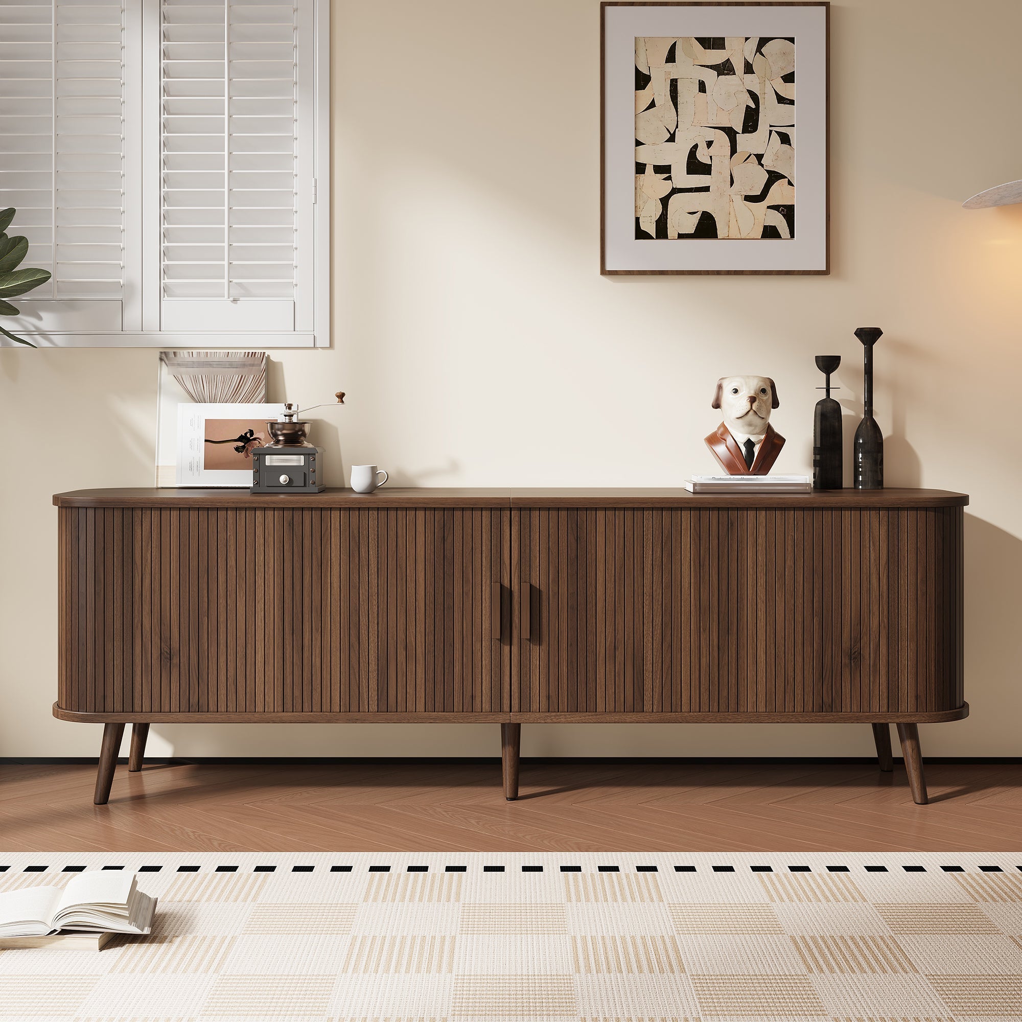 70-Inch Modern TV Stand for TVs up to 80 Inches