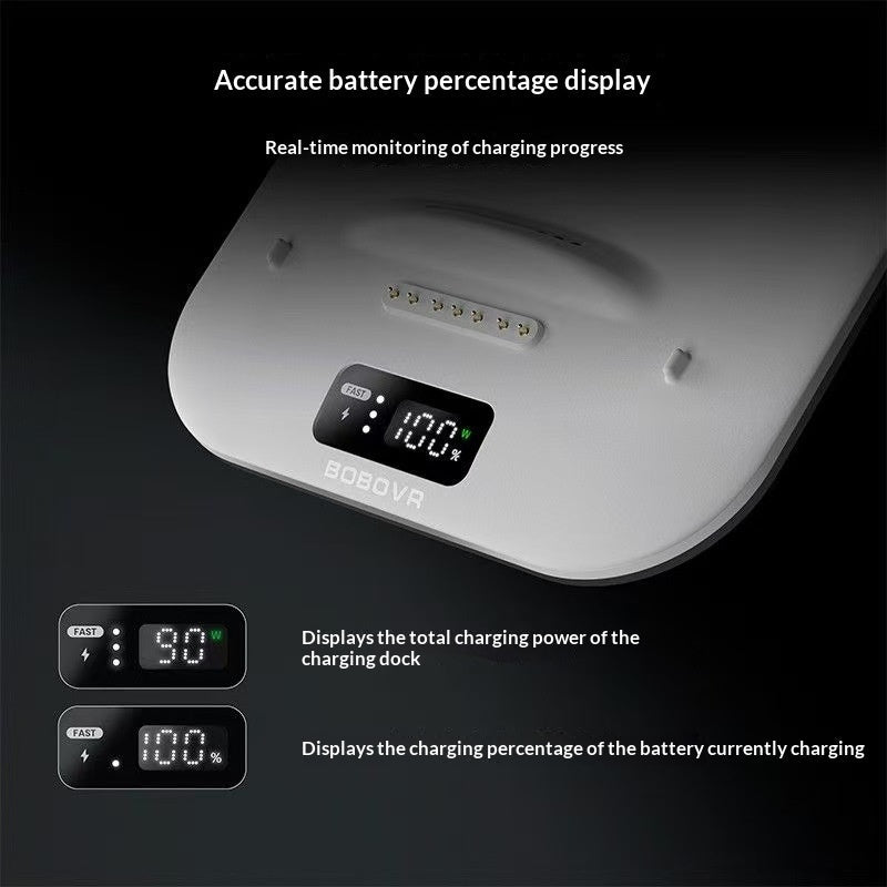 Portable Household Magnetic Battery Special Three Charging Socket
