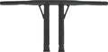 Burly Brand Folsom Bar 12in - Matte Black B12-5505TB