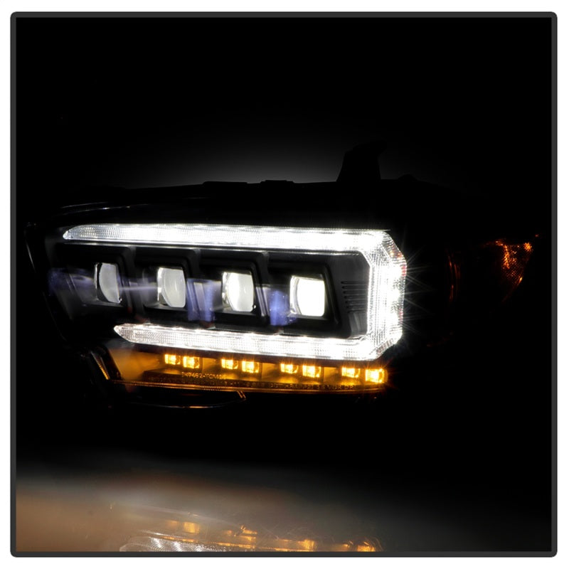 Spyder 16-20 Toyota Tacoma Halogen Model Only High-Power LED Headlights - Black PRO-YD-TT16HALAP-BK 5088376