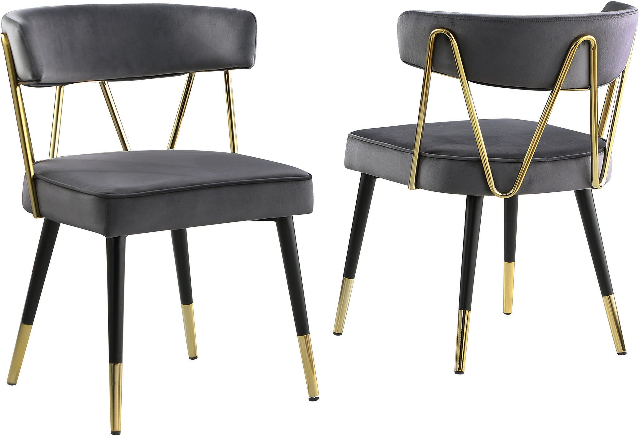Glam Velvet Dining Chair Set of 2