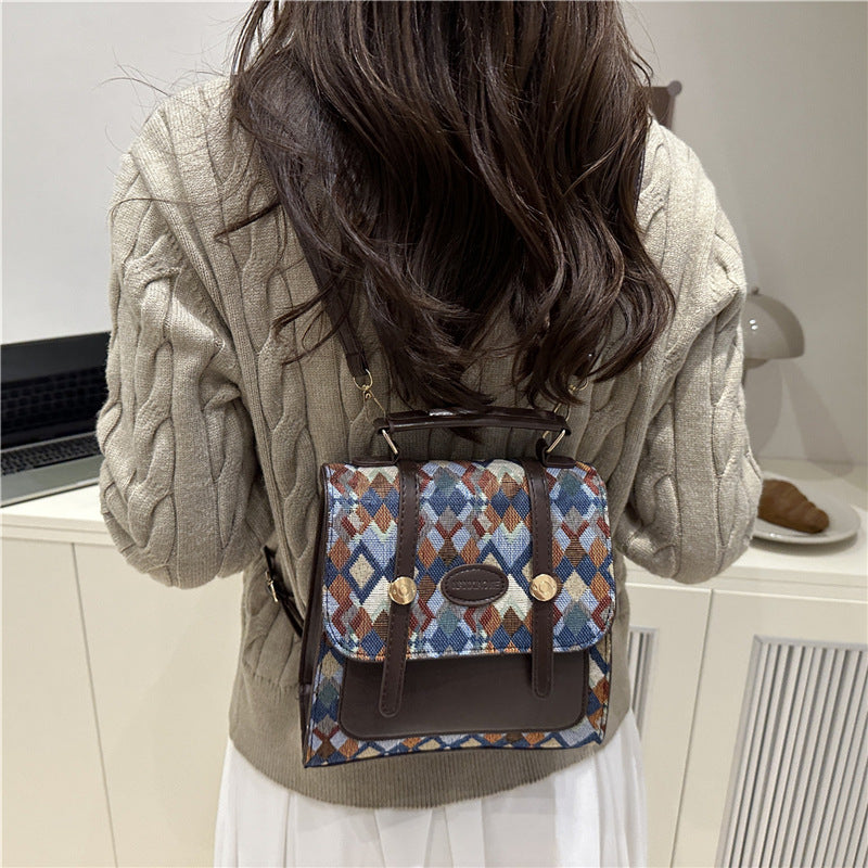 Stylish Casual Minimalist Personalized Womens Backpack