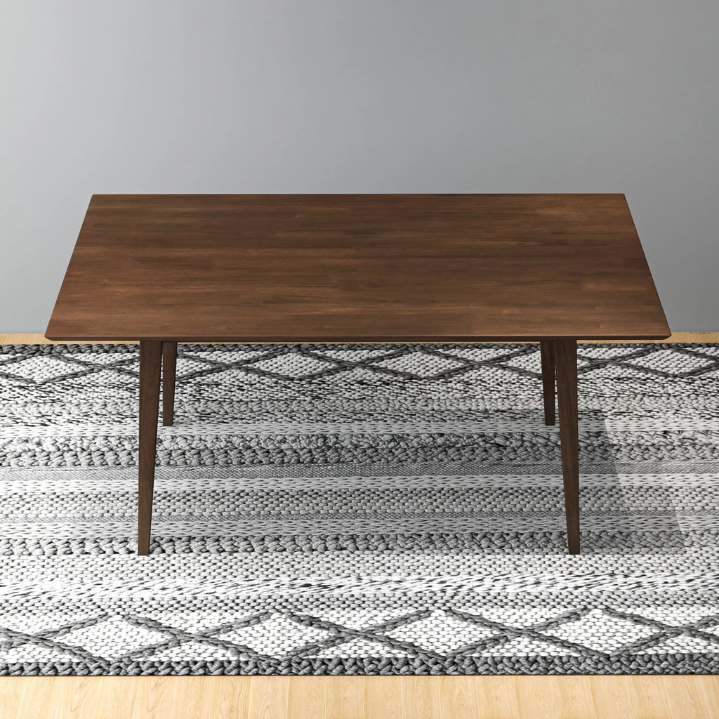 Mary Modern Style Solid Wood Rectangular Dining Kitchen Table