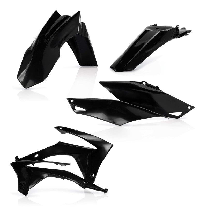 Acerbis 14-17 Honda CRF250R/13-16 CRF450R Plastic Kit - Black 2314400001