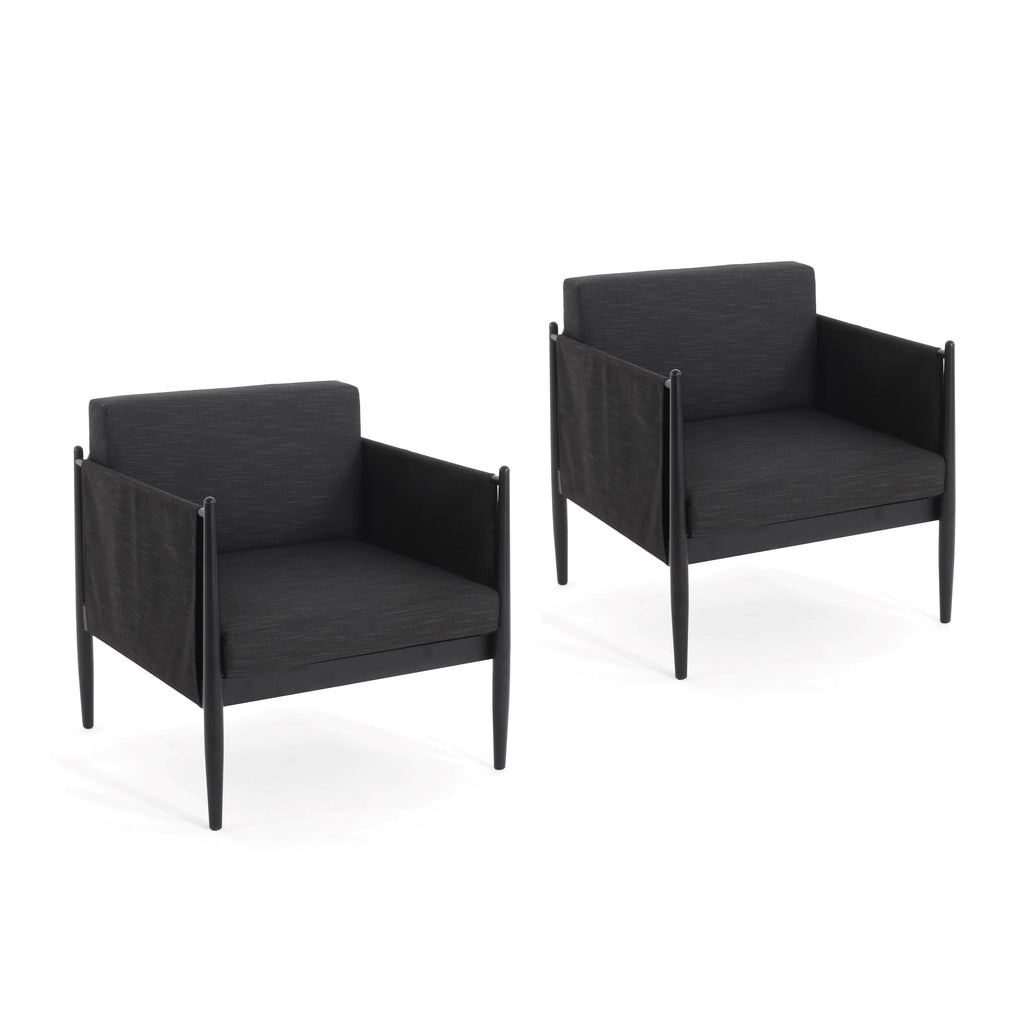 Dawson Outdoor Patio 2-Pc Club Chair Set