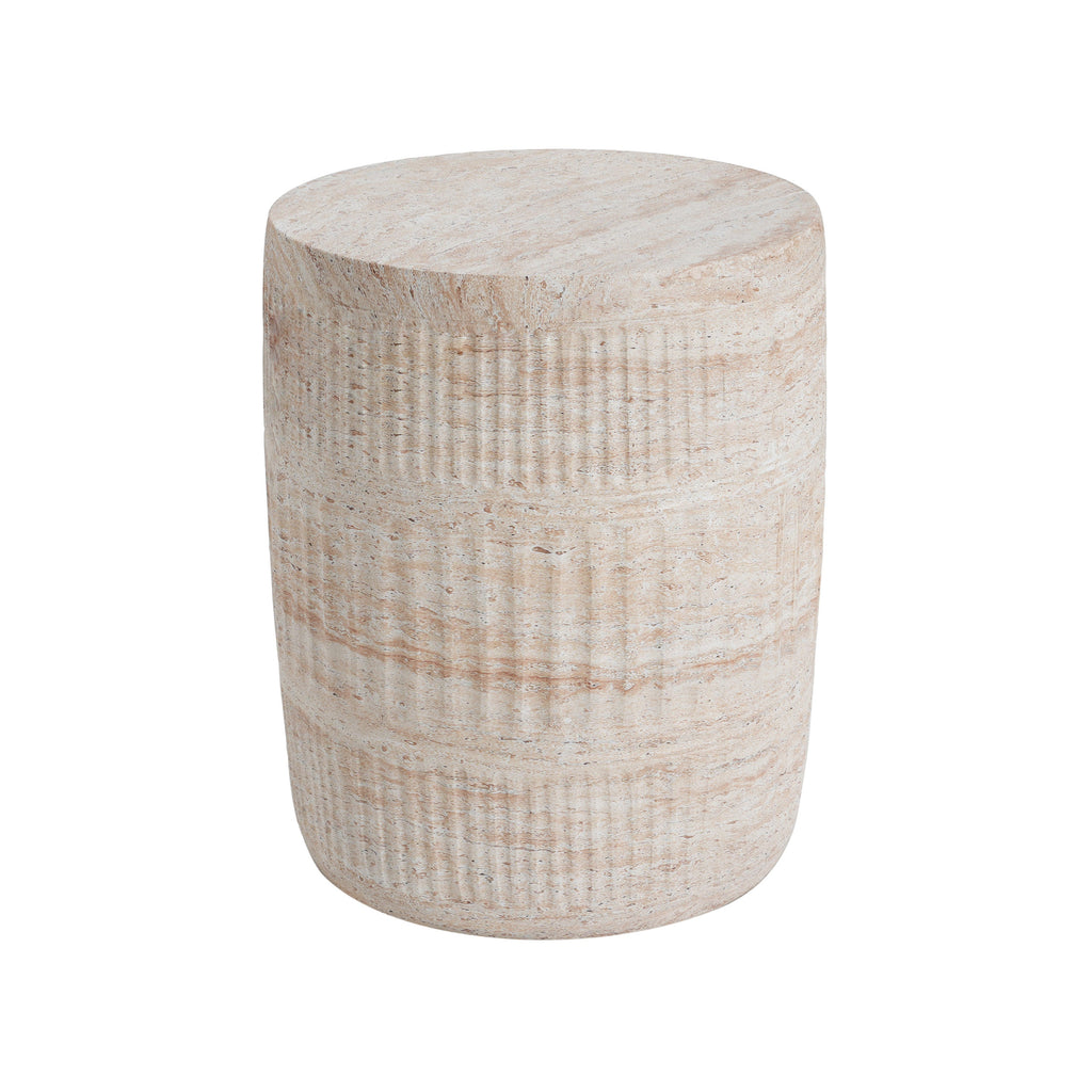 Outdoor/Indoor Lightweight Concrete Side Table