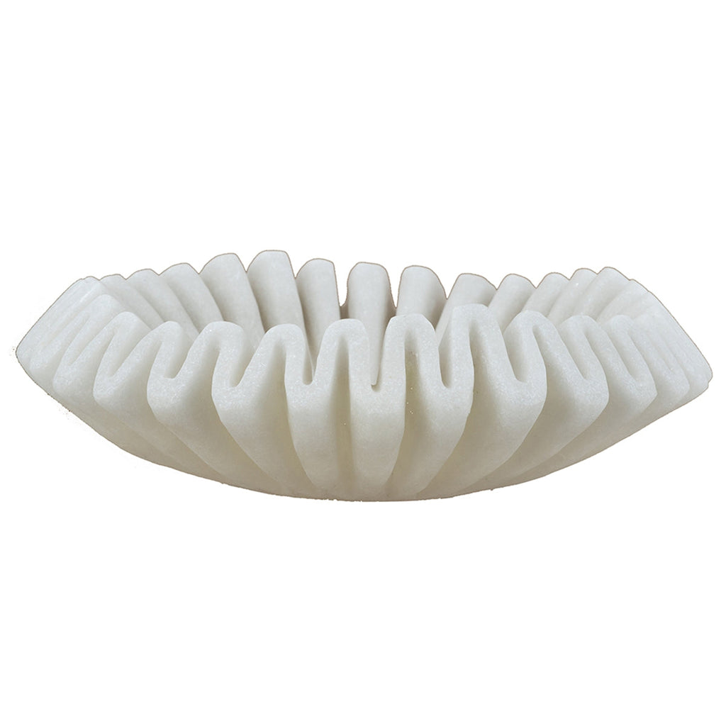 D9.5x2.5" Wavy Round Bowl