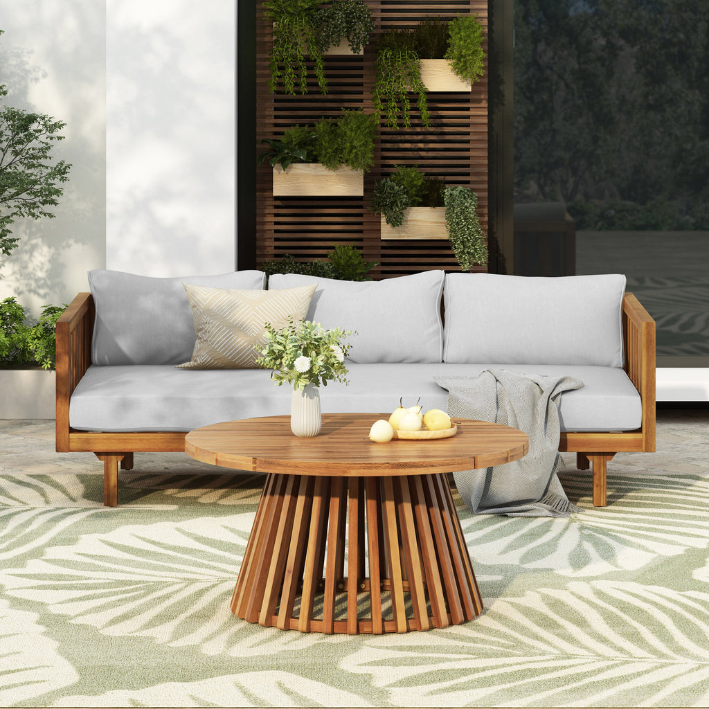 Acacia Wood Patio Furniture Set