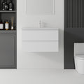 30 Inch Floating Bathroom Vanity with Sink