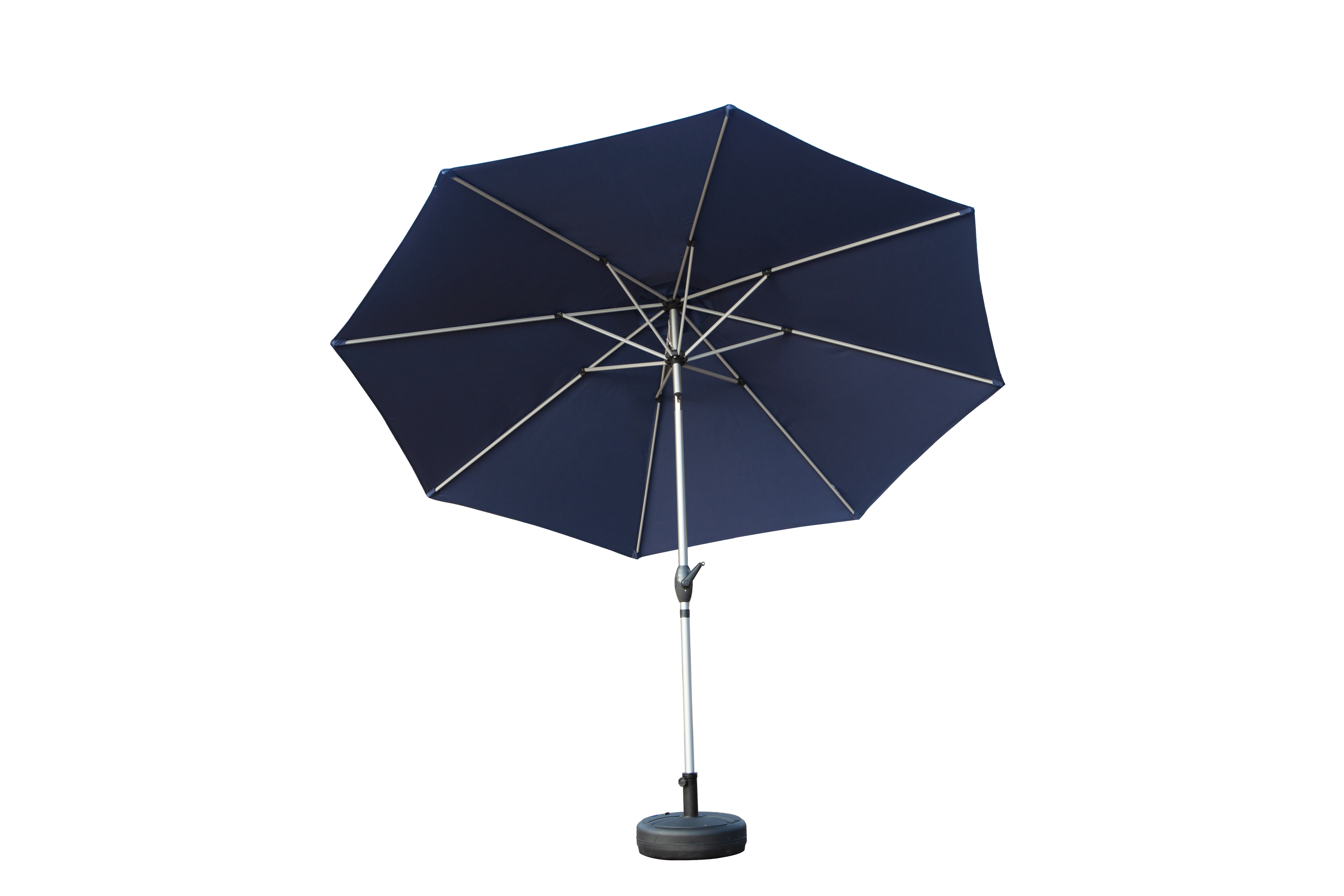 10FT Patio Umbrella with Push Button Tilt and Crank