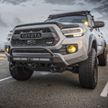 Cali Raised LED Cali Raised 16-23 Toyota Tacoma Stealth Bumper - Bull Bar / 32In Led Bar Combo W/ Tall Switch CR3354