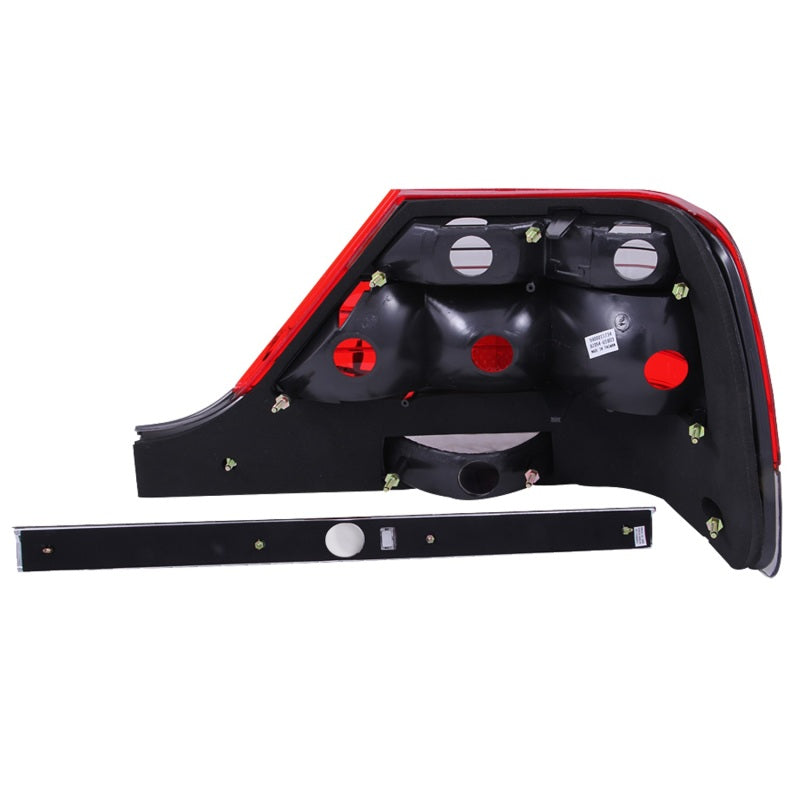 Anzo 1995-1999 Mercedes Benz S Class W140 Tail lights Red/Clear