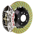 Brembo 08-15 Land Cruiser/LX570 Rear GTR BBK 4 Piston Billet 380x28 2pc Rotor Drilled- Nickel 2P1.9028AR