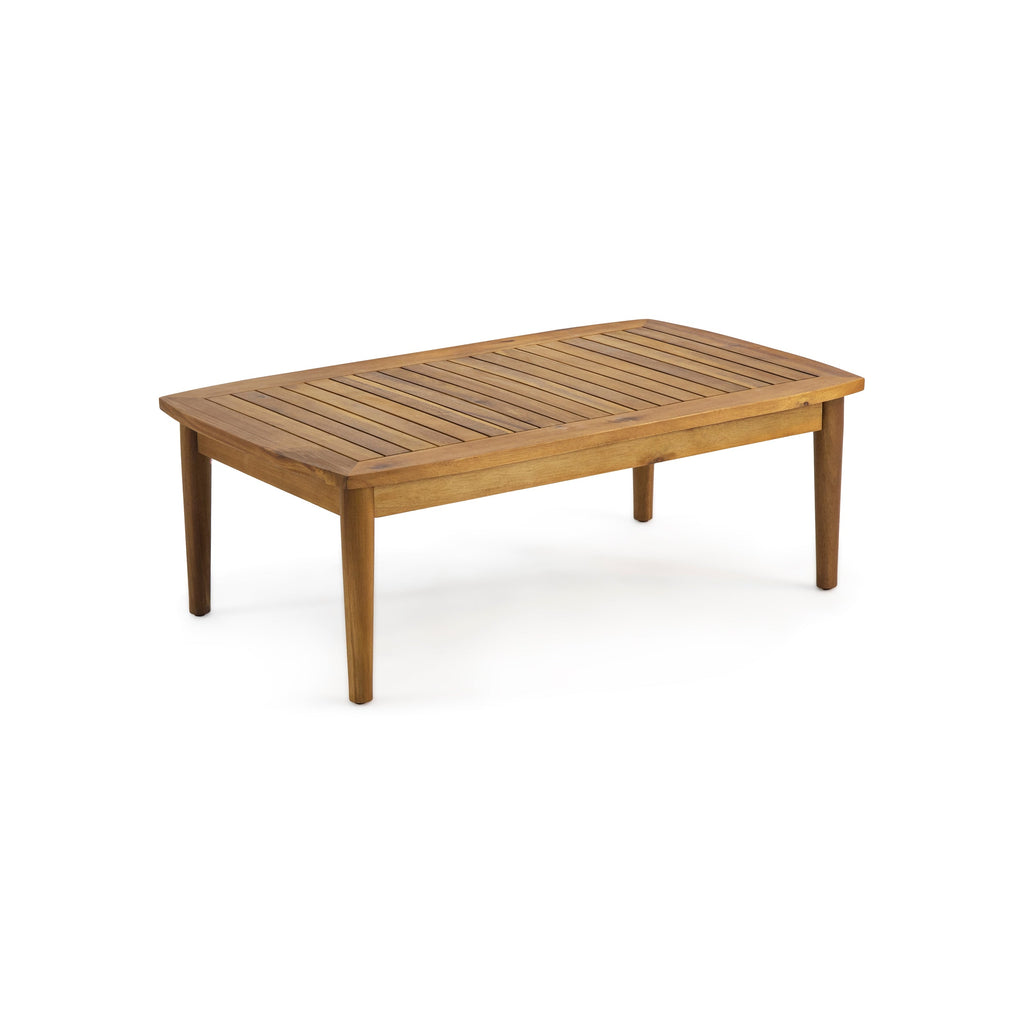 Patio Loveseat and Coffee Table Set with Cushions