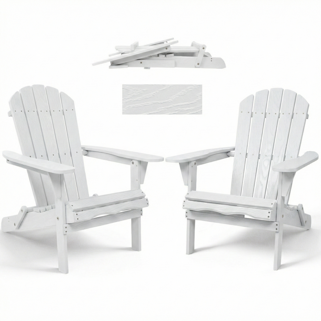 Wood Lounge Patio Chair for Garden Outdoor