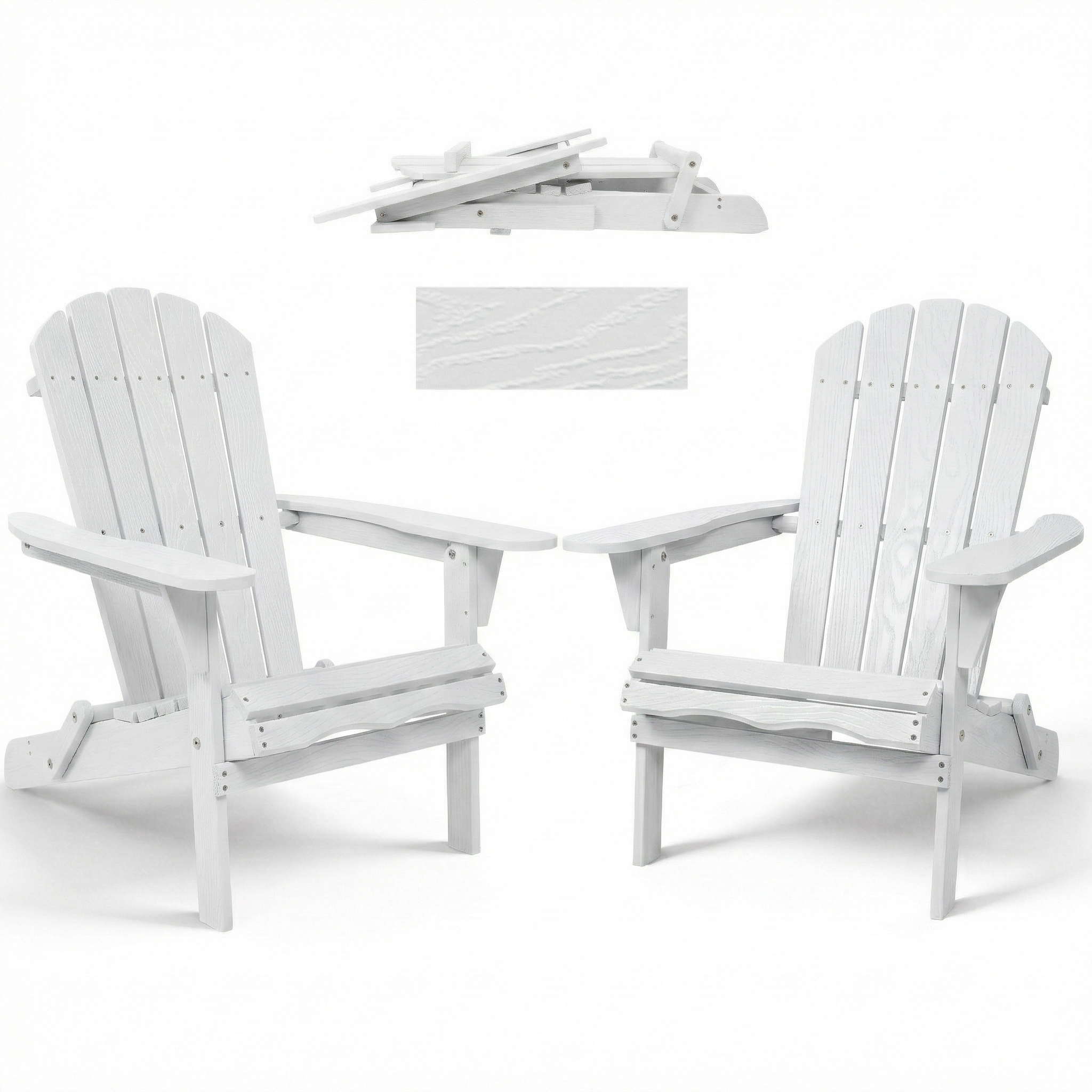 Wood Lounge Patio Chair for Garden Outdoor