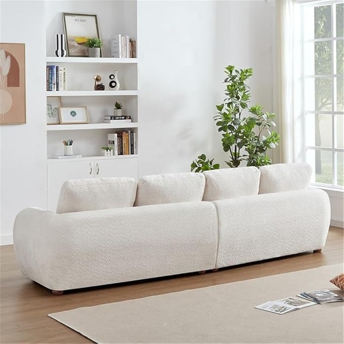 Paton 114.5'' Boucle Fabric Sofa