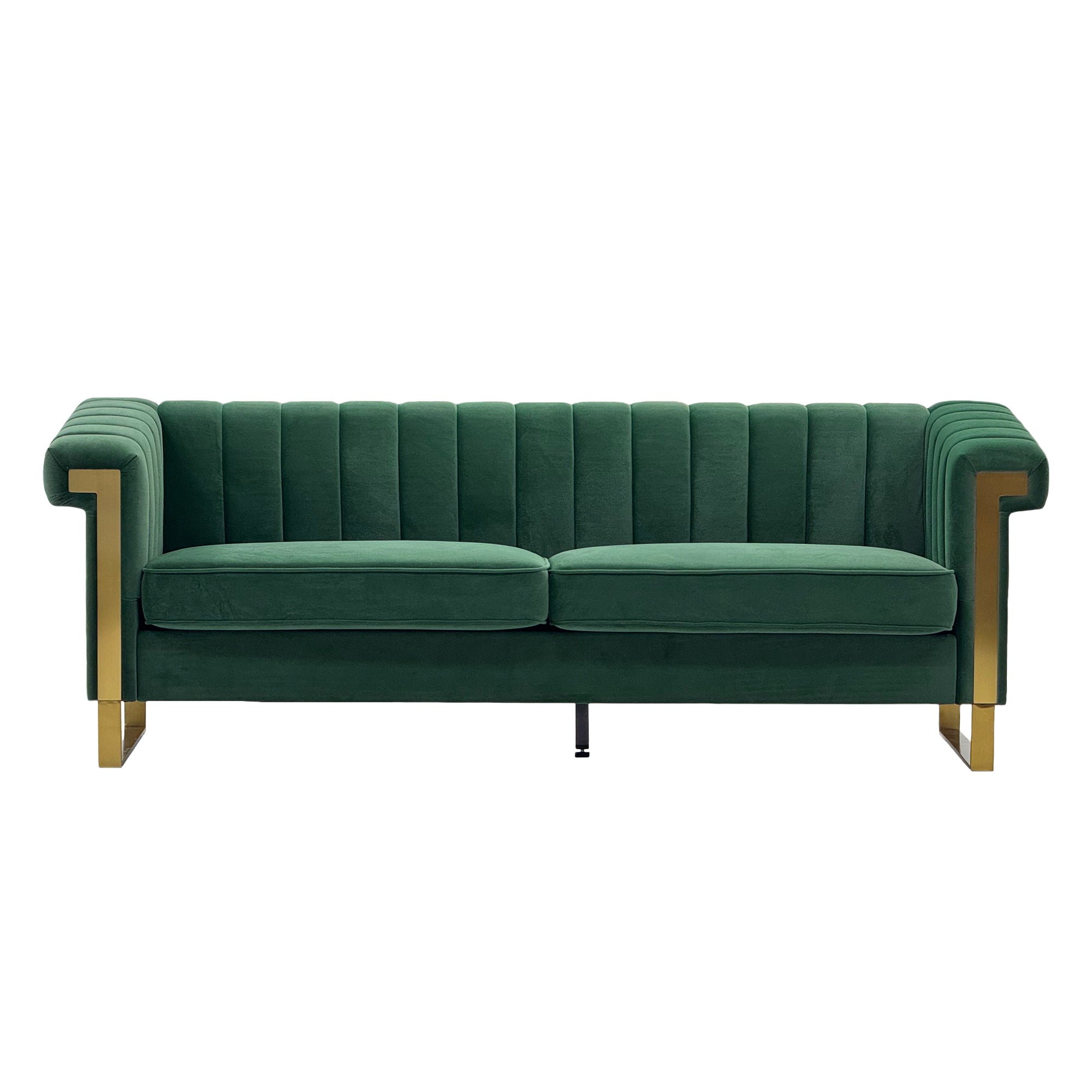FX-P81B-RG Velvet Sofa