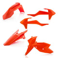 Acerbis 16-18 KTM 125-450 SX/ SX-F/ XC-F /XC Plastic Kit - 16 Orange 2421075226