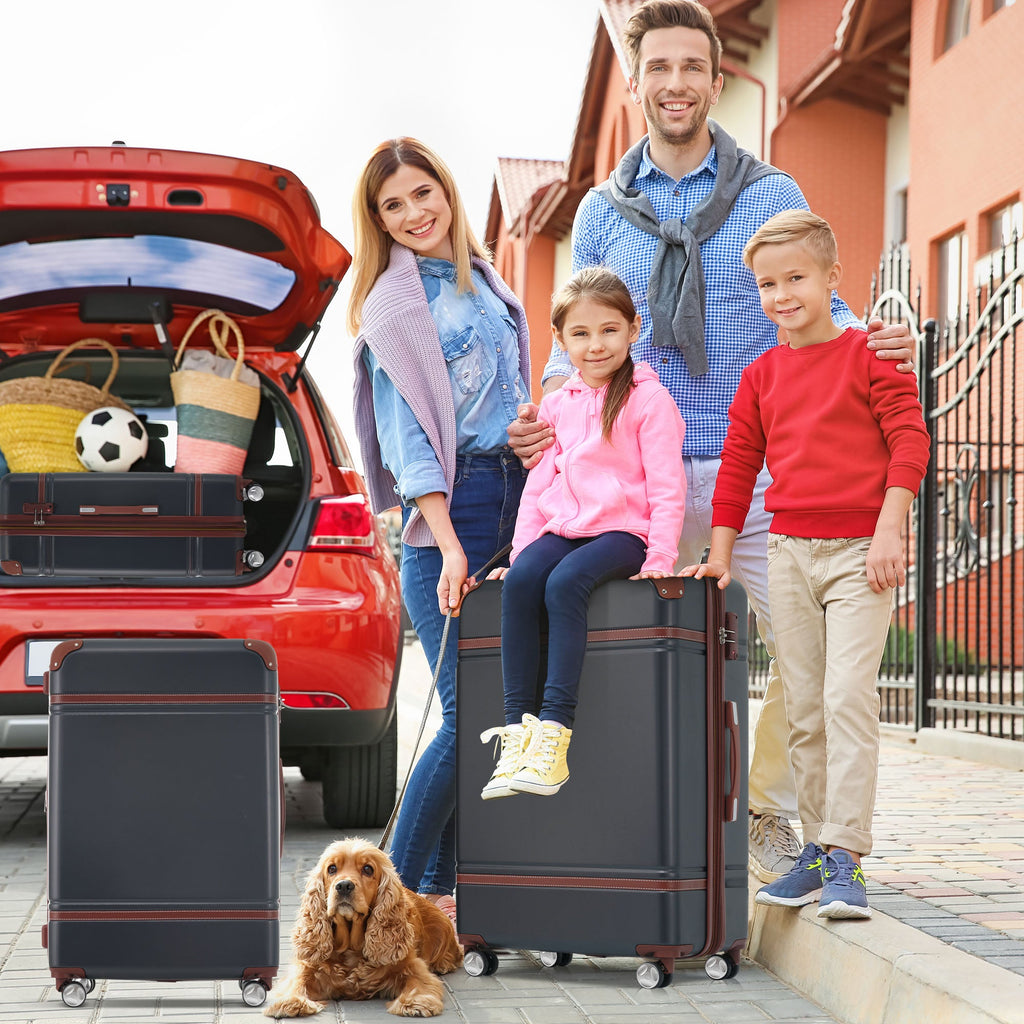 Hardshell Luggage Sets - 3 Pieces with TSA Lock