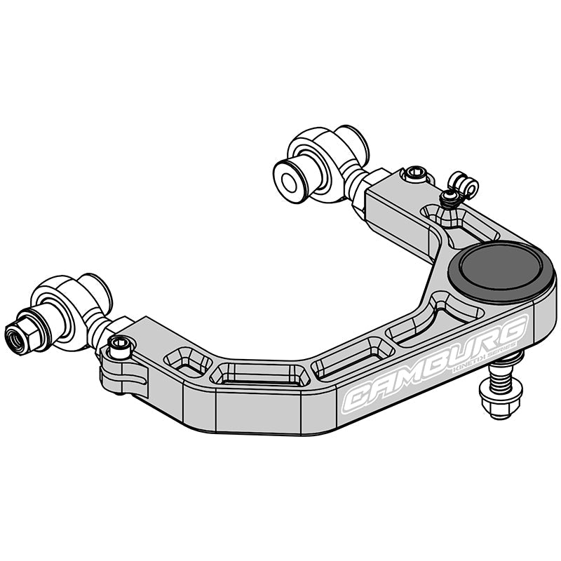 Camburg Toyota Tacoma 05-23 / 4-Runner 03-23 / FJ 07-14 KINETIK V2 Billet Uniball Upper Arms CAM-310184-GRY