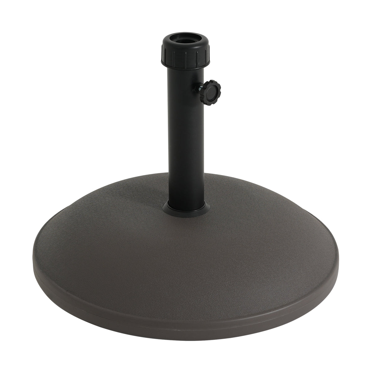 Ander Outdoor 68-Pound Round Umbrella Base - Brown