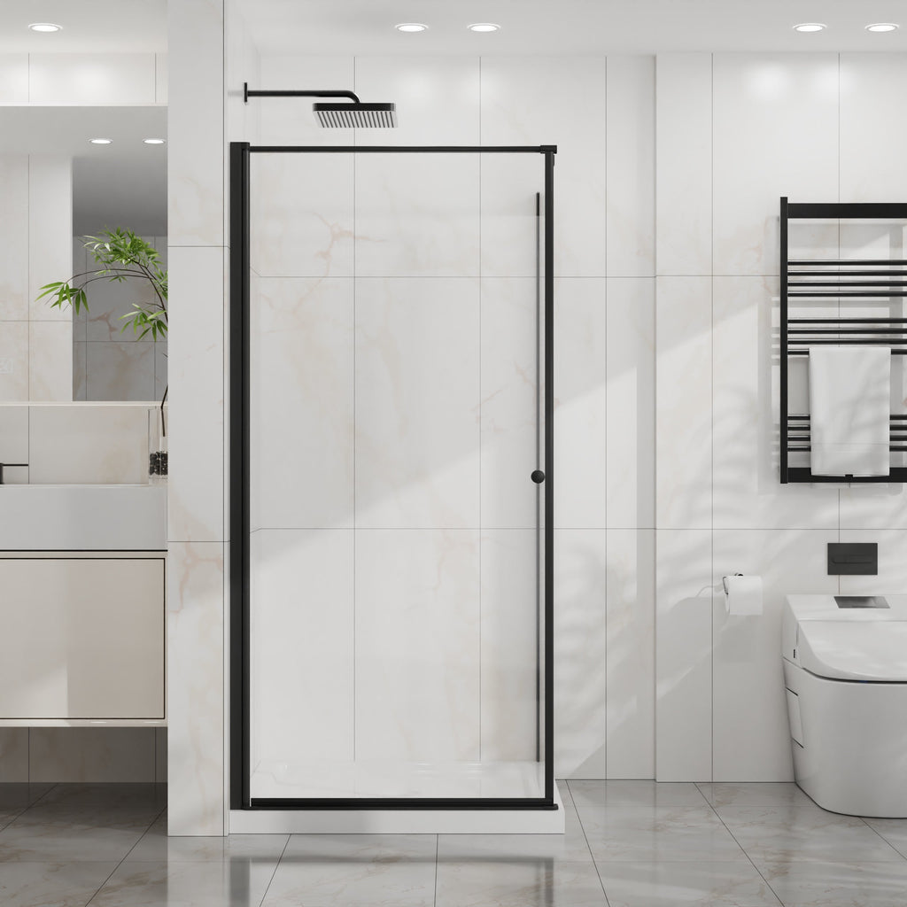 Goodyo Shower Enclosure Frameless 36 in. D x 36 in. W x 72 in. H