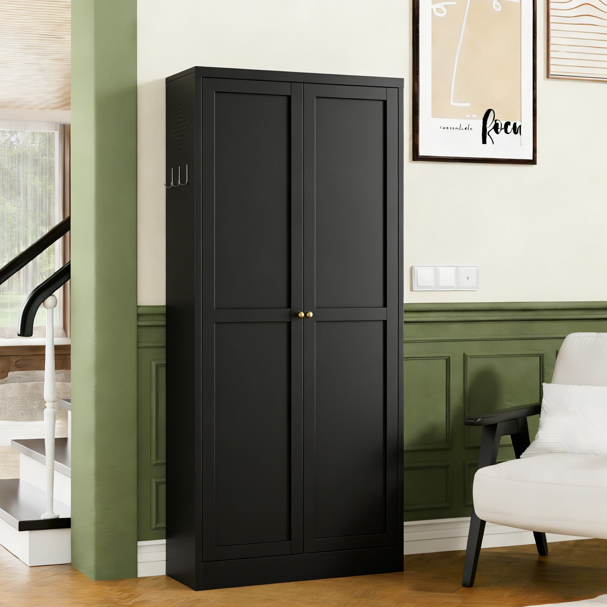 61" Heavy-Duty Steel Cabinet