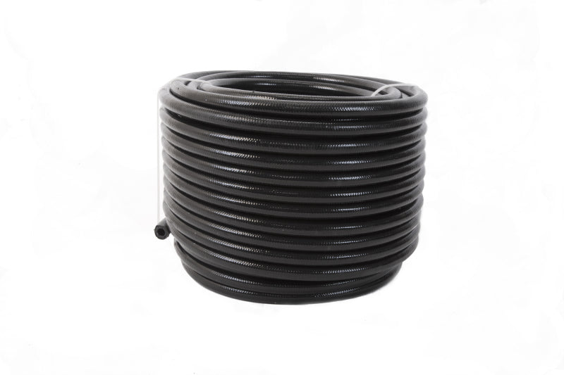 Aeromotive PTFE SS Braided Fuel Hose - Black Jacketed - AN-06 x 12ft 15323