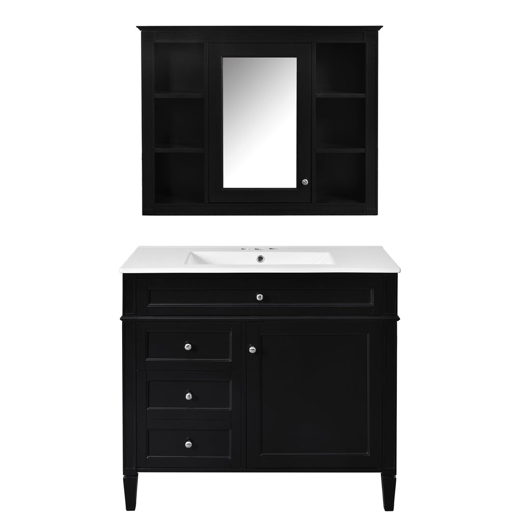 36'' Bathroom Vanity with Medicine Cabinet
