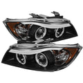 Spyder BMW E90 3-Series 06-08 4DR Projector CCFL Halo - Eyebrow Bulb Blk- PRO-YD-BMWE9005-CCFL-BK 5029652