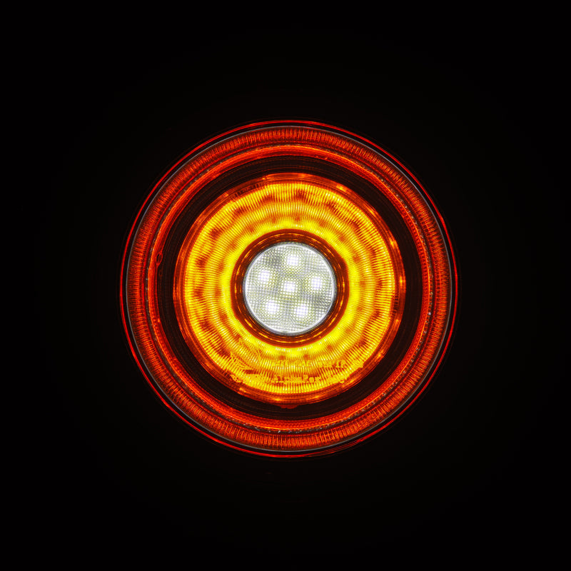 AlphaRex 10-15 Ferrari 458 NOVA-Series Prismatic LED Tail Lights Red Clear 668002 *Discontinued