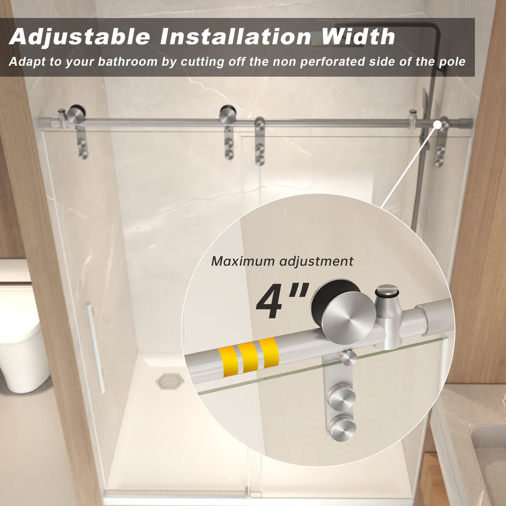 Frameless Sliding Shower Door