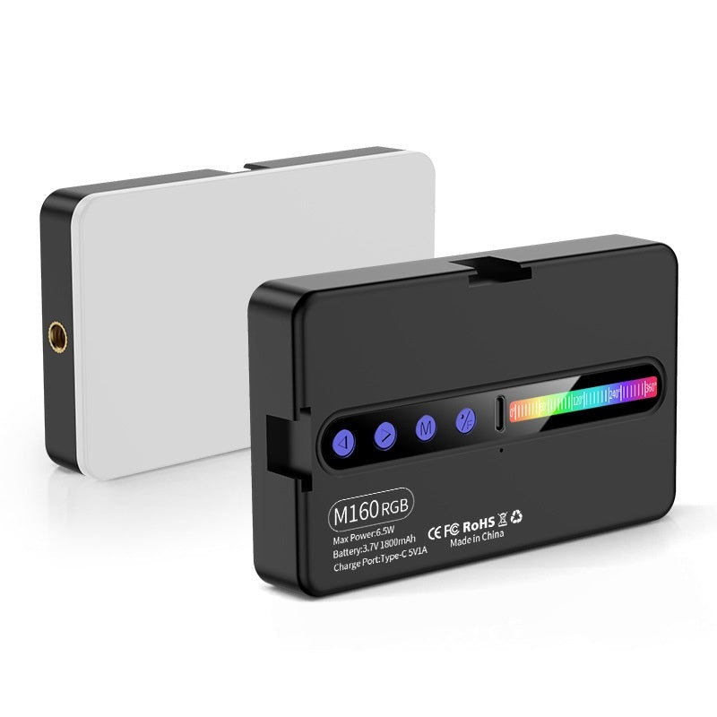Portable Square LED Fill Light For Outdoor Shooting With Your Phone