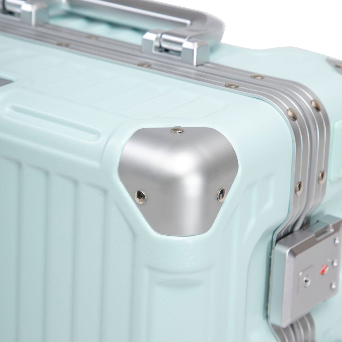 20 Inch Carry On Luggage - Aluminum Frame ABS Hard Shell Suitcase