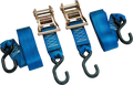BikeMaster 2x84in Ratchet Tiedown Pair - Blue 100578