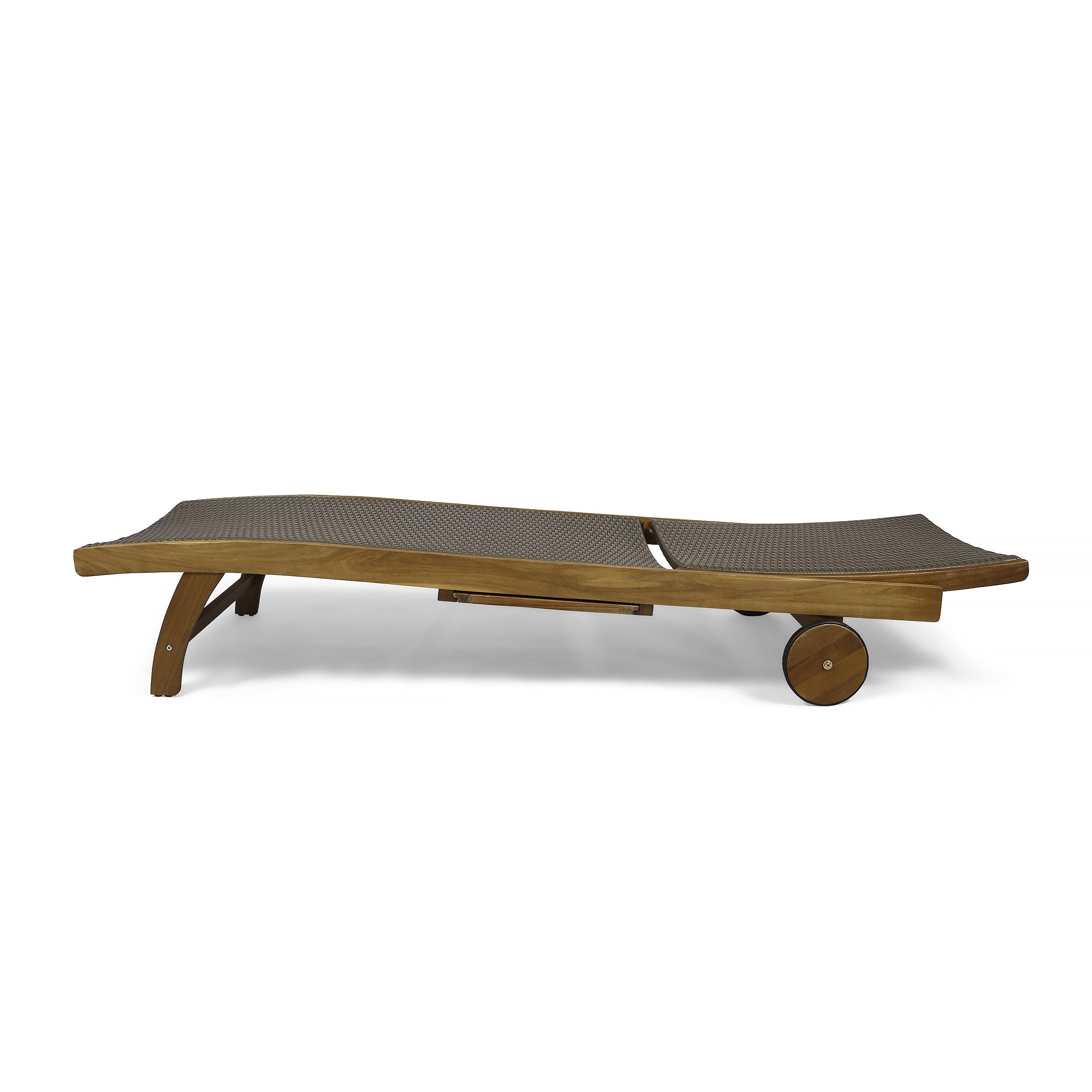 Banzai Chaise Lounge With Pull-Out Tray Set Of 2