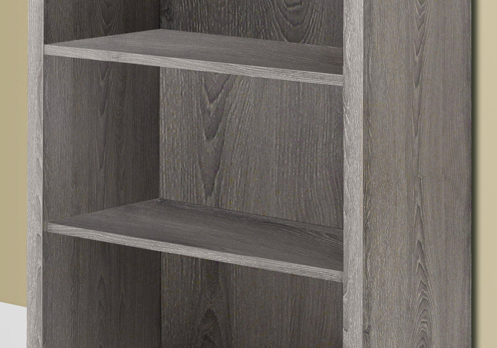 Bookshelf, Bookcase, Etagere, 5 Tier, 48"h, Office, Bedroom