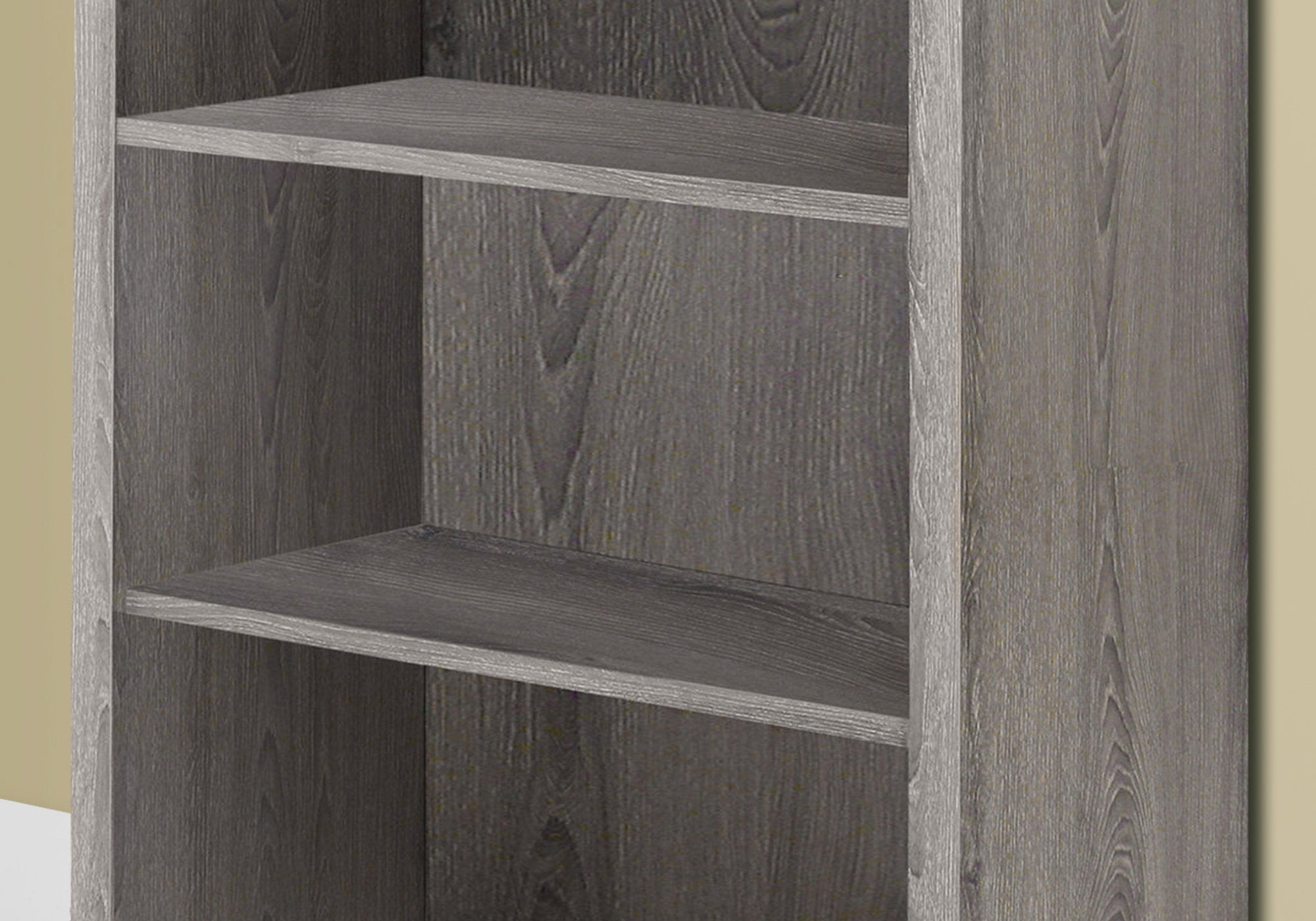 Bookshelf, Bookcase, Etagere, 5 Tier, 48"h, Office, Bedroom