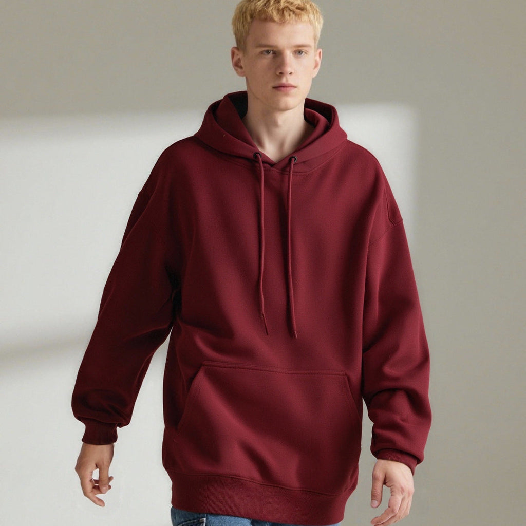 Hooded Pocket Pullover Sweatshirt Parent-Child Style