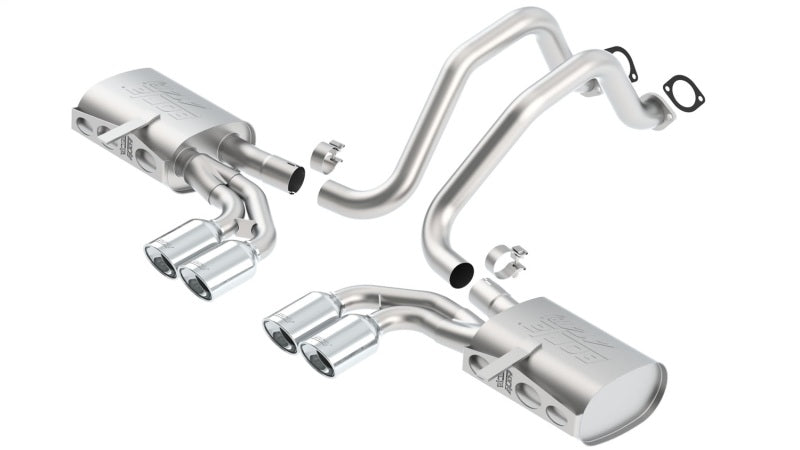 Borla 97-04 Chevrolet Corvette 5.7L 8cyl ATAK SS Catback Exhaust 140428