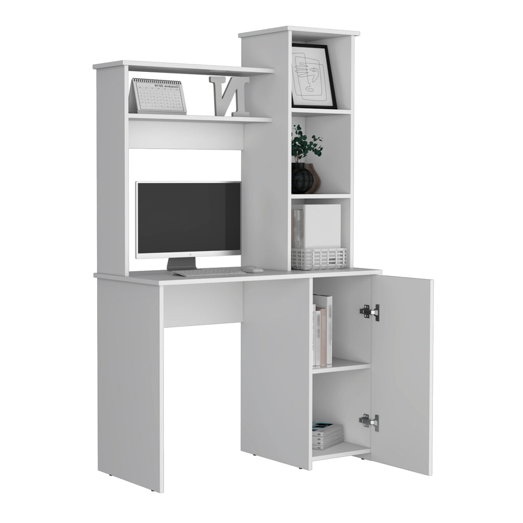 Carson Computer Desk with Hutch