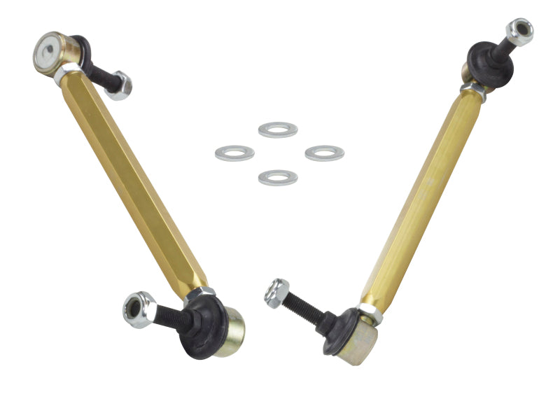 Whiteline Sway Bar Link Kit Heavy Duty Adj Steel Ball Mini Cooper 2001-2010