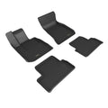 3D MAXpider 22-23 BMW i4 (G2 6) R1 R2 Floor Mat - Kagu Black L1BM12901509