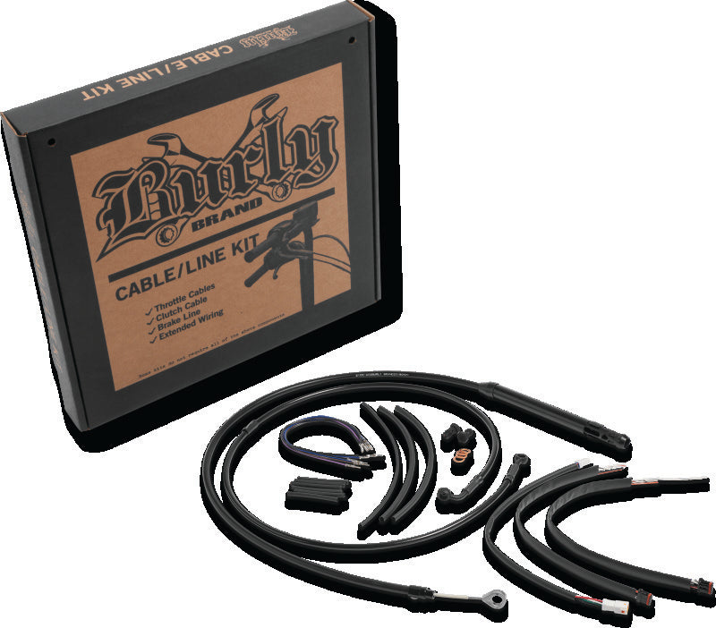 Burly Brand Control Kit 16in Bagger Ape - Black B30-1256