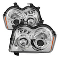 Spyder Jeep Grand Cherokee 05-07 Projector Headlights LED Halo LED Chrm Low 9006 PRO-YD-JGC05-HL-C 5011107
