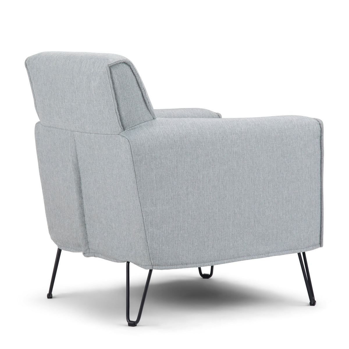 Warren Accent Chair with Hairpin Legs