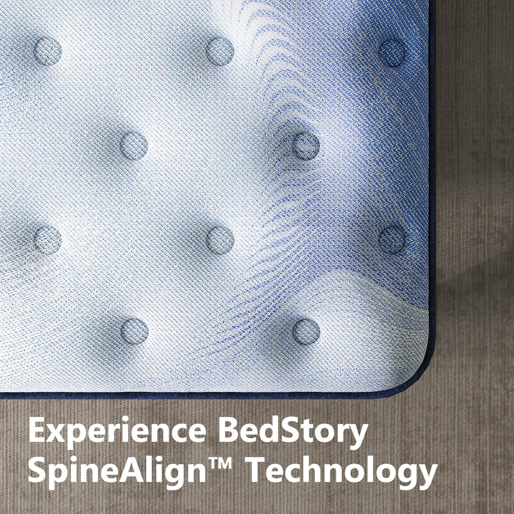 Bedstory Spine Align Pro 13" Twin Firm Hybrid Mattress